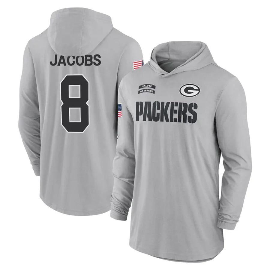 Custom #8 JACOBS Pro Stitched Jersey - Premium Edition
