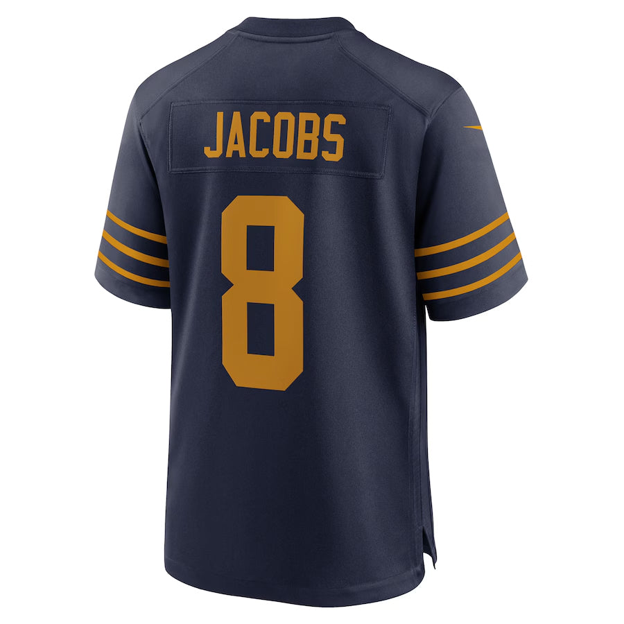 Custom #8 JACOBS Pro Stitched Jersey - Premium Edition