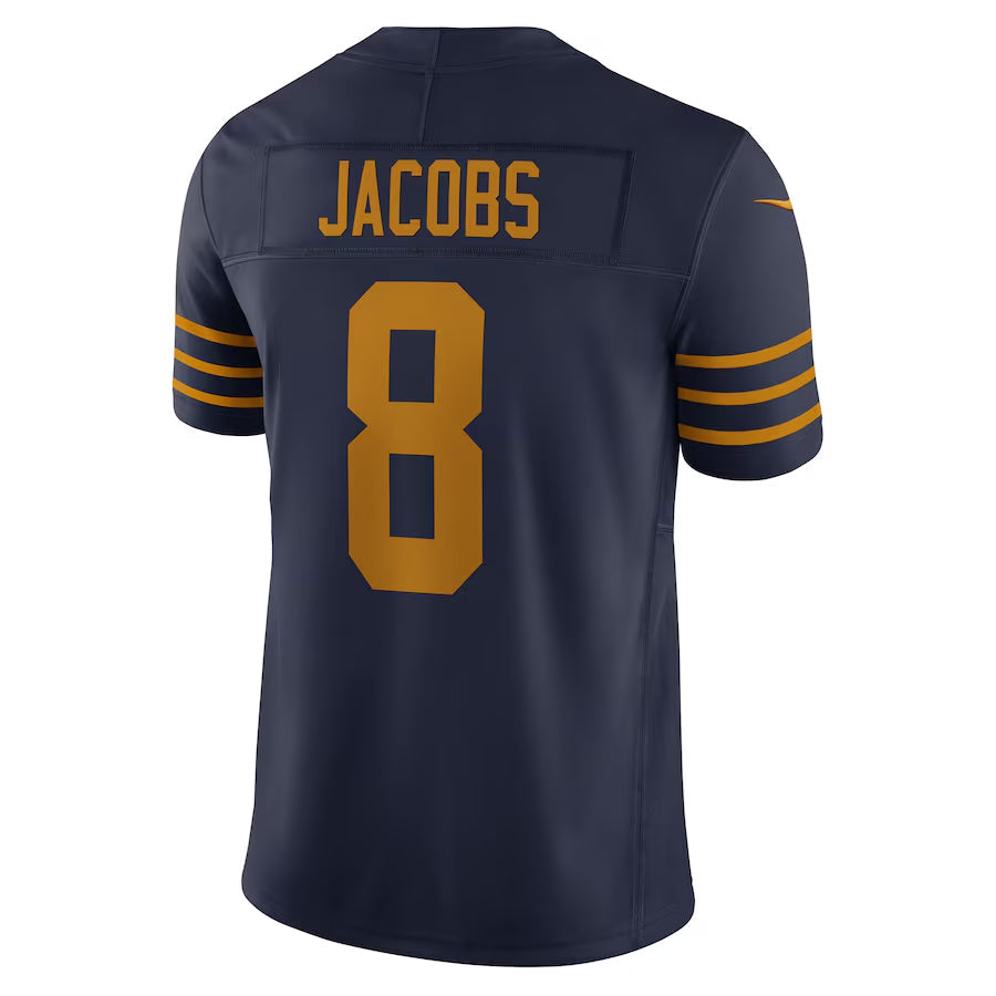 Custom #8 JACOBS Pro Stitched Jersey - Premium Edition