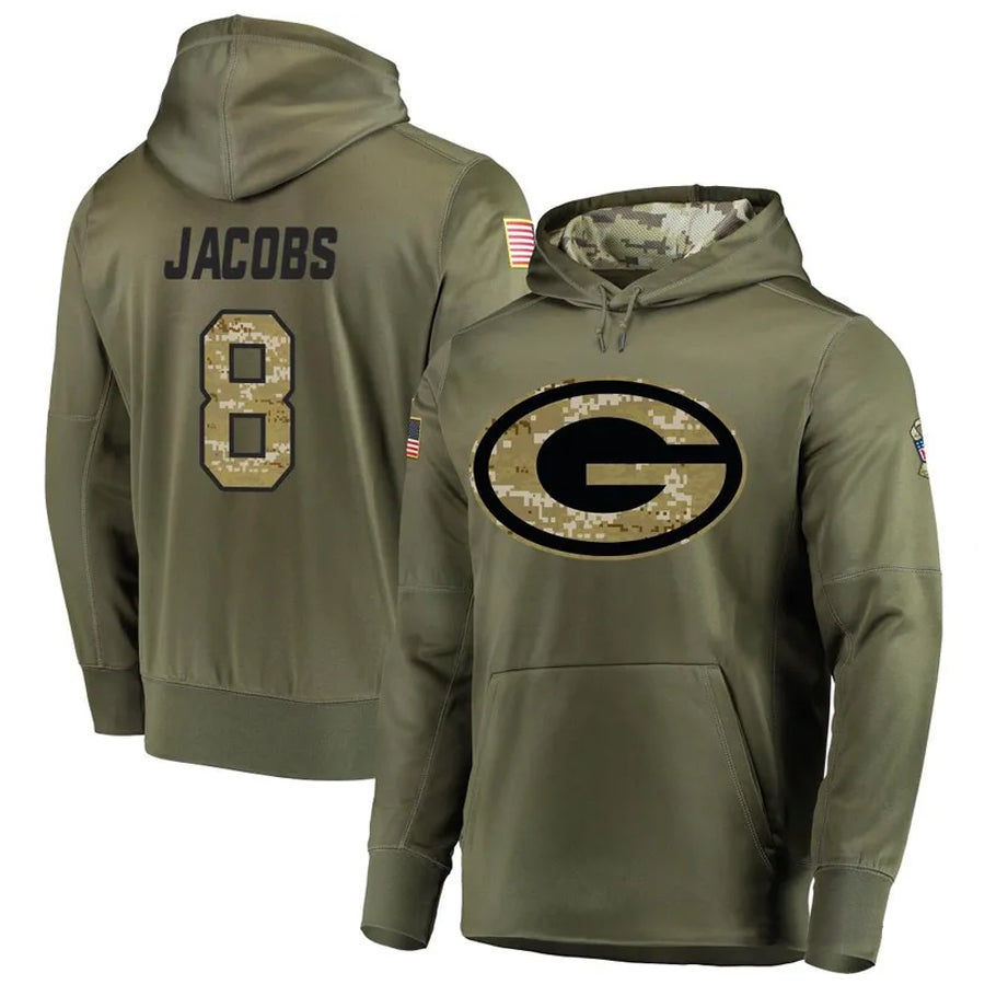 Custom #8 JACOBS Pro Stitched Jersey - Premium Edition