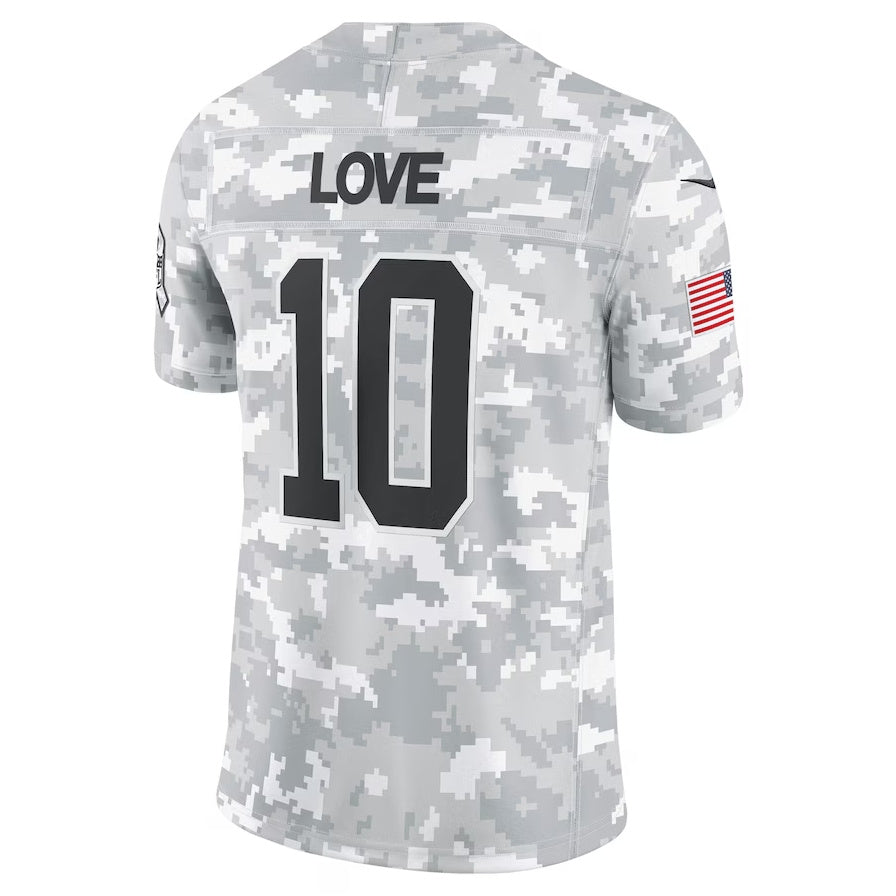 Custom #10 LOVE Pro Stitched Jersey - Premium Edition