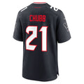 Custom #21 Navy HOU Football Shirt Top