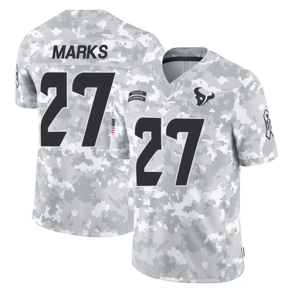 Custom #27 HOU Football Shirt Top