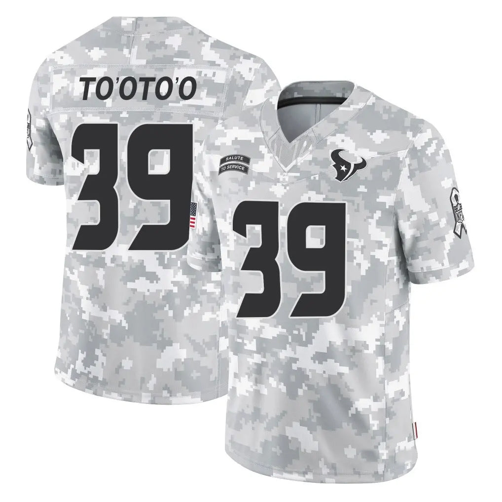 Custom #39 HOU Football Shirt Top
