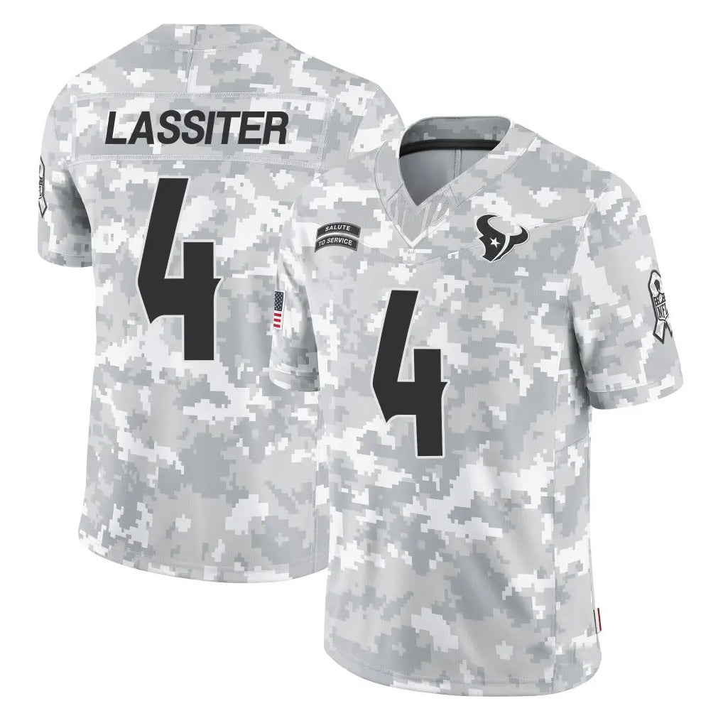 Custom #4 LASSITER Pro Stitched Jersey - Premium Edition
