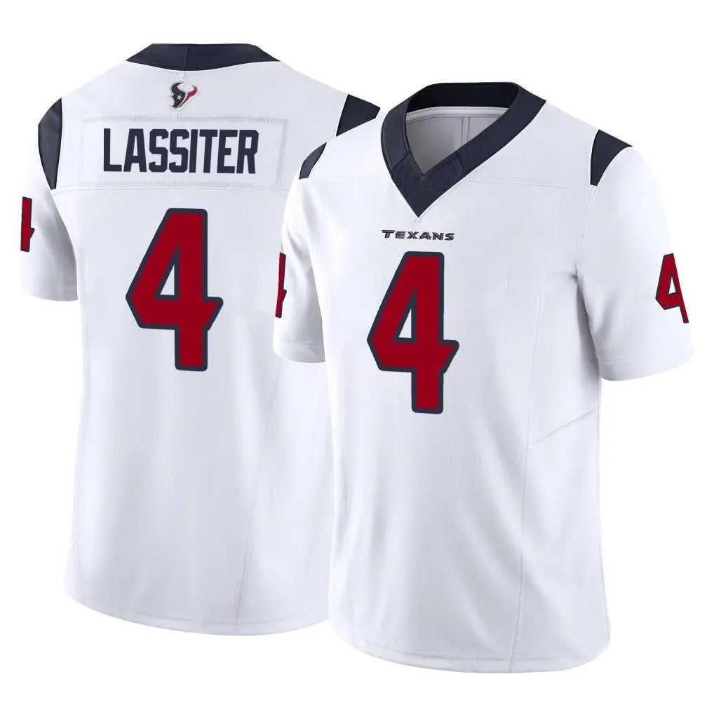 Custom #4 LASSITER Pro Stitched Jersey - Premium Edition