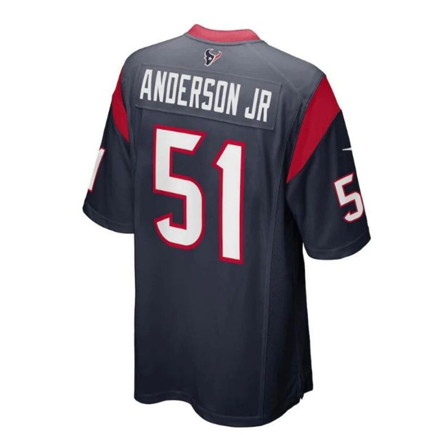 Custom #51 ANDERSON Pro Stitched Jersey - Premium Edition