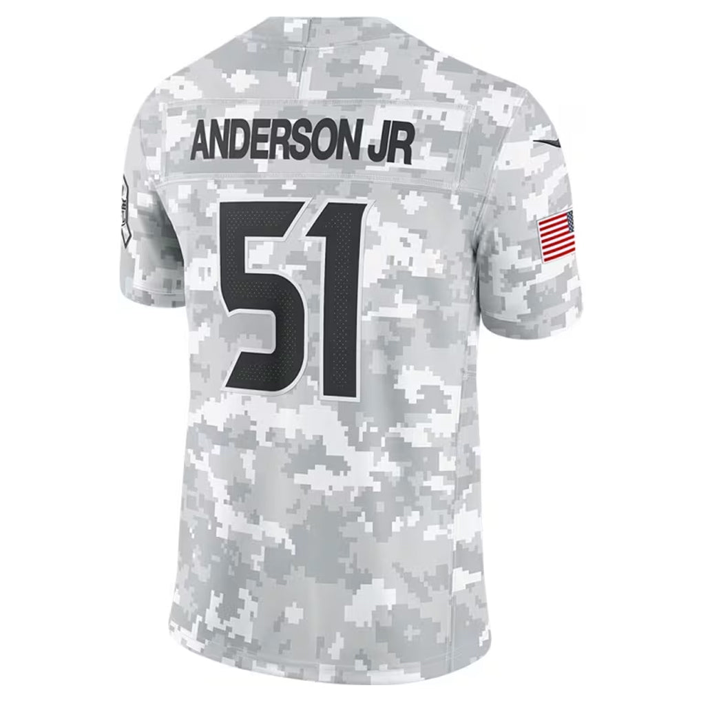 Custom #51 HOU Football Shirt Top