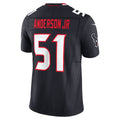 Custom #51 Navy HOU Football Shirt Top