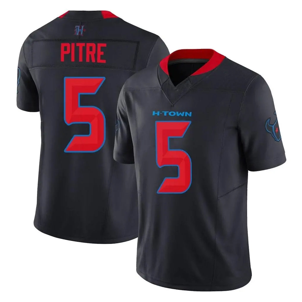 Custom #5 PITRE Pro Stitched Jersey - Premium Edition