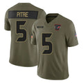 Custom #5 PITRE Pro Stitched Jersey - Premium Edition