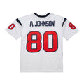 Custom #80 JOHNSON Pro Stitched Jersey - Premium Edition