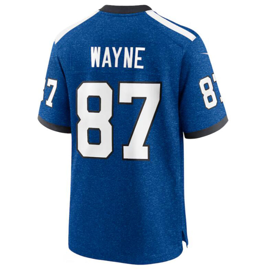Custom #87 Royal IND Football Shirt Top