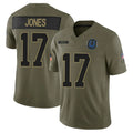 Custom #17 Olive IND Football Shirt Top