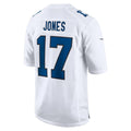 Custom #17 White IND Football Shirt Top