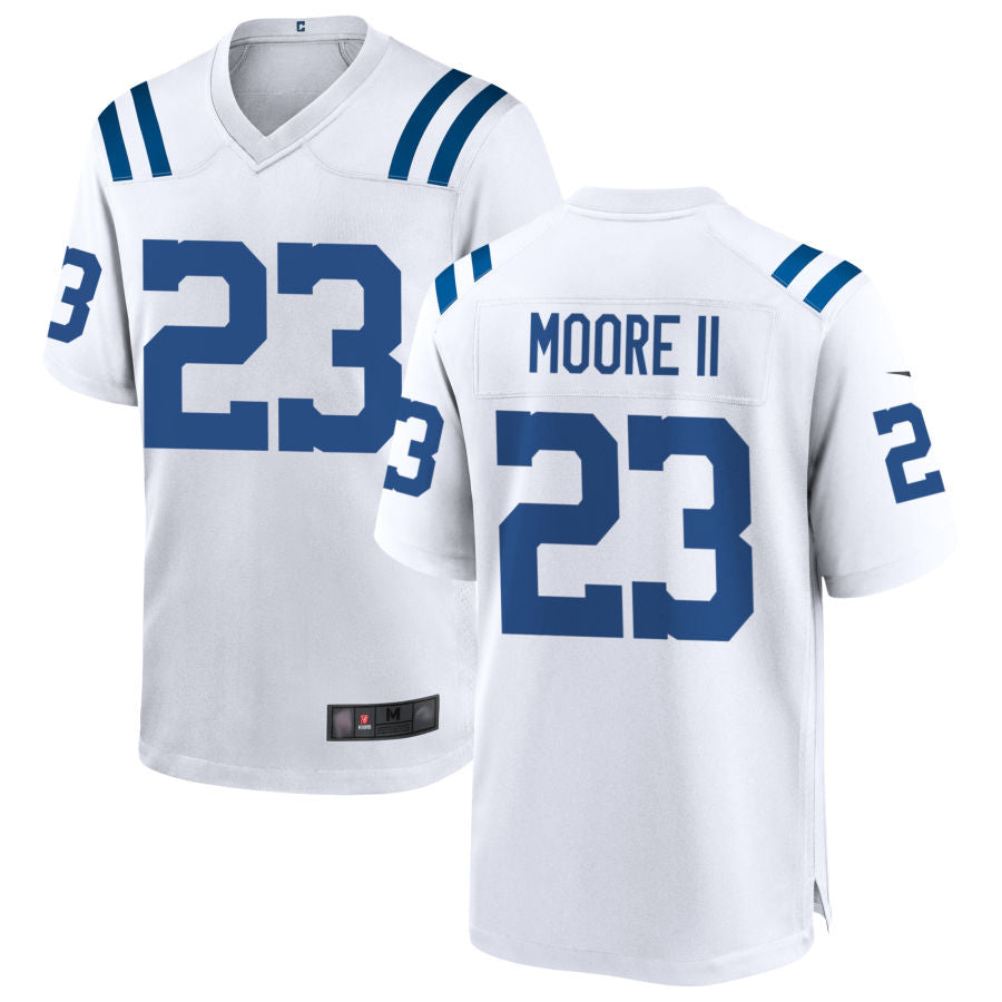 Custom #23 White IND Football Shirt Top