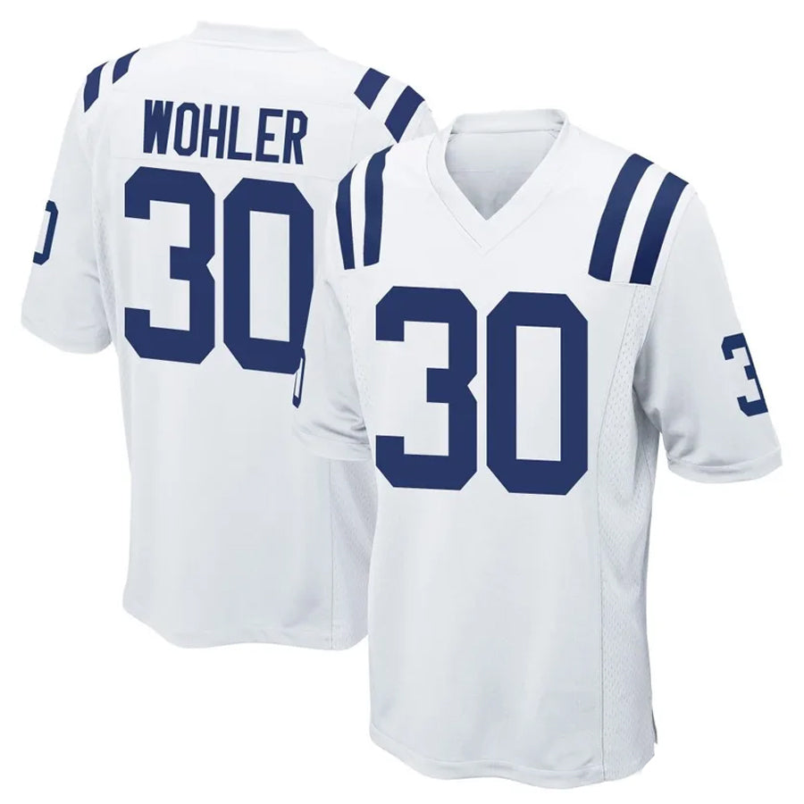 Custom #30 WOHLER Pro Stitched Jersey - Premium Edition