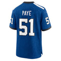 Custom #51 Blue IND Football Shirt Top