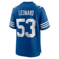 Custom #53 Royal IND Football Shirt Top