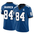 Custom #84 Royal IND Football Shirt Top