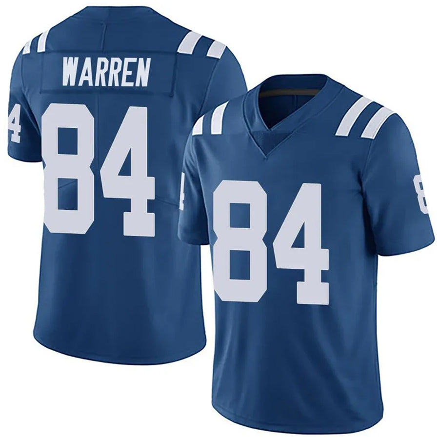 Custom #84 Royal IND Football Shirt Top