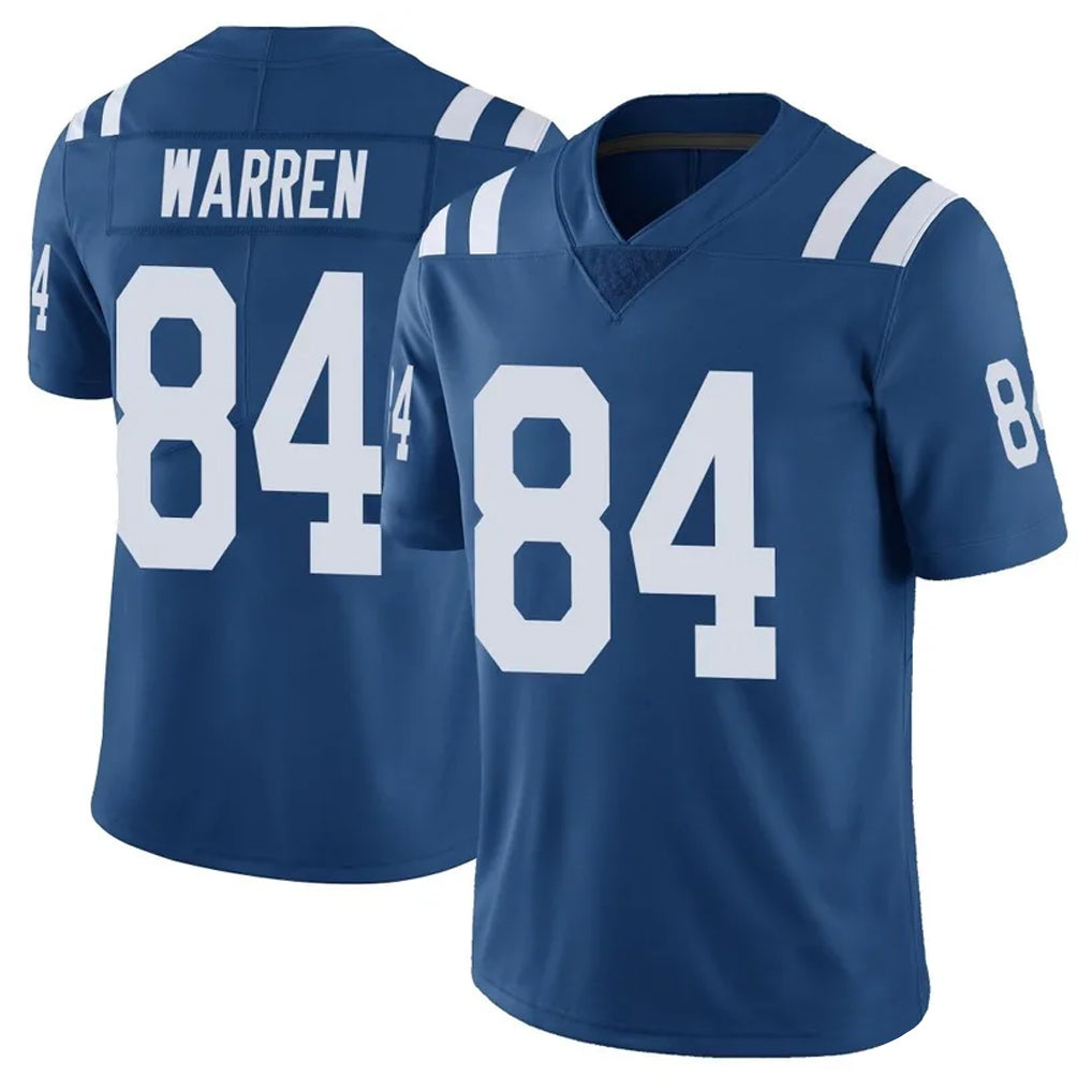 Custom #84 Royal IND Football Shirt Top