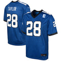 Custom #28 Royal IND Football Shirt Top
