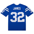 Custom #32 Royal 1999 IND Football Shirt Top