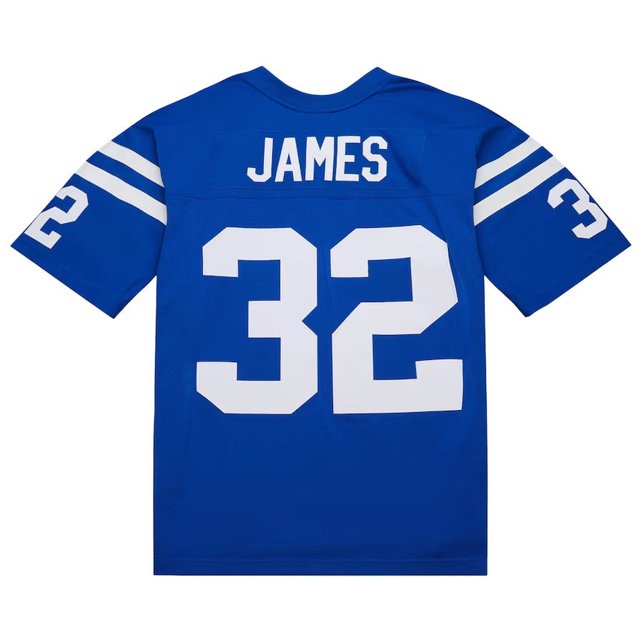 Custom #32 Royal 1999 IND Football Shirt Top