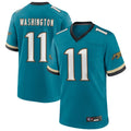 Custom #11 Teal JAX Football Shirt Top