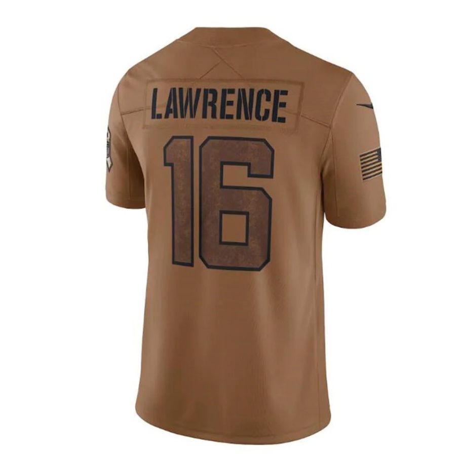 Custom #16 LAWRENCE Pro Stitched Jersey - Premium Edition