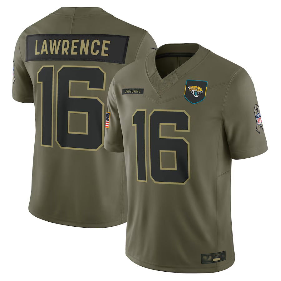 Custom #16 LAWRENCE Pro Stitched Jersey - Premium Edition