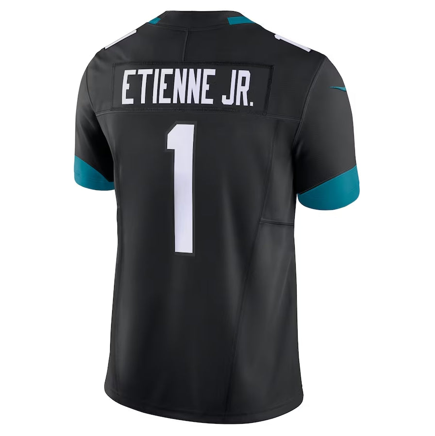 Custom #1 Black JAX Football Shirt Top