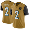 Custom #2 Gold JAX Football Shirt Top