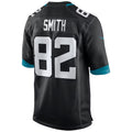 Custom #82 Black JAX Football Shirt Top
