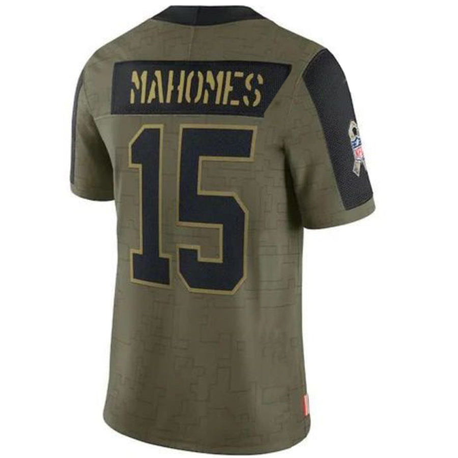 Custom #15 MAHOMES Pro Stitched Jersey - Premium Edition