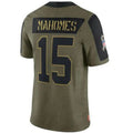Custom #15 MAHOMES Pro Stitched Jersey - Premium Edition