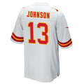 Custom #13 White KC Football Shirt Top