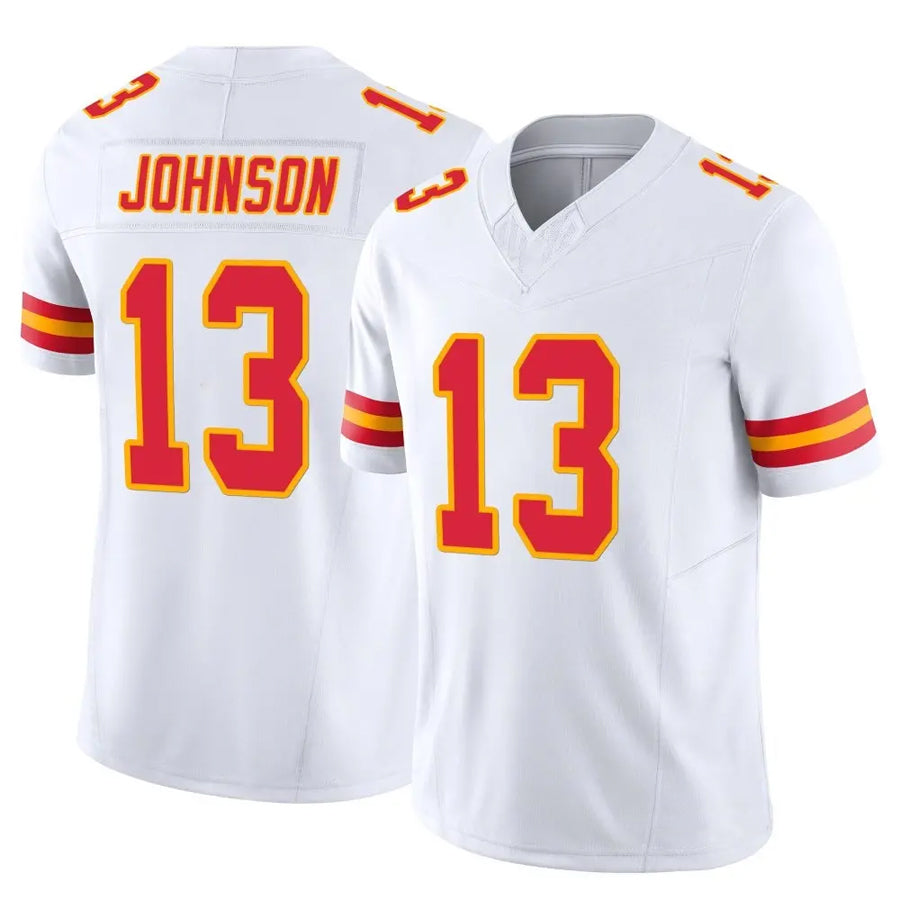 Custom #13 JOHNSON Pro Stitched Jersey - Premium Edition