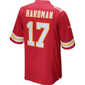 Custom #17 Red KC Football Shirt Top