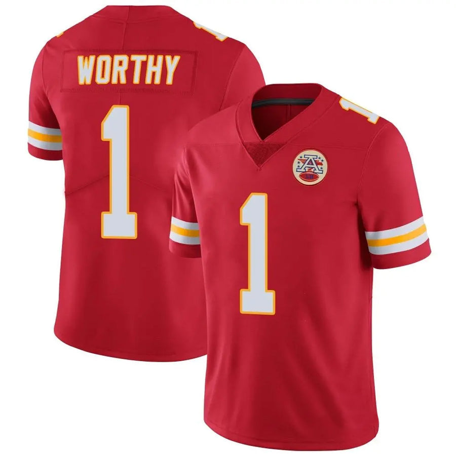 Custom #1 WORTHY Pro Stitched Jersey - Premium Edition