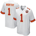 Custom #1 WORTHY Pro Stitched Jersey - Premium Edition