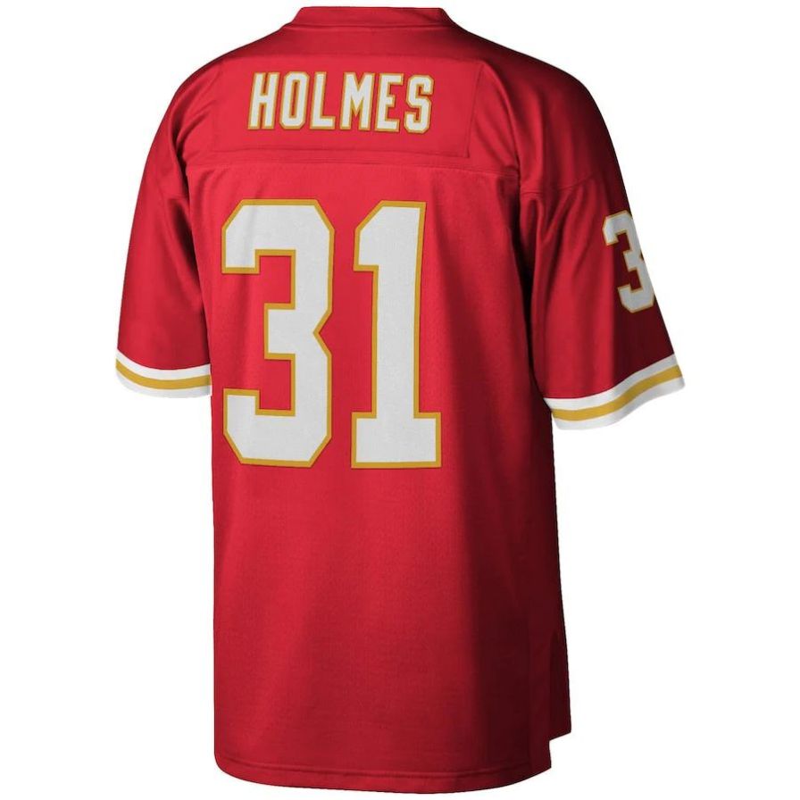 Custom #31 Red 2002 KC Football Shirt Top