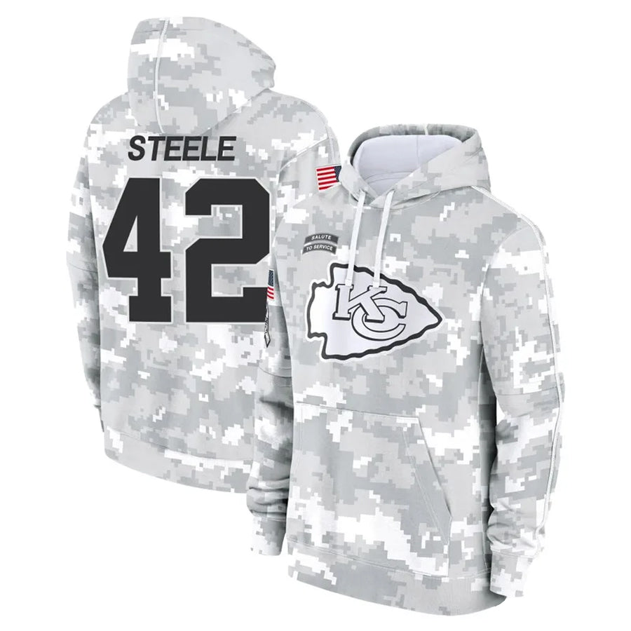 Custom #42 STEELE Pro Stitched Jersey - Premium Edition