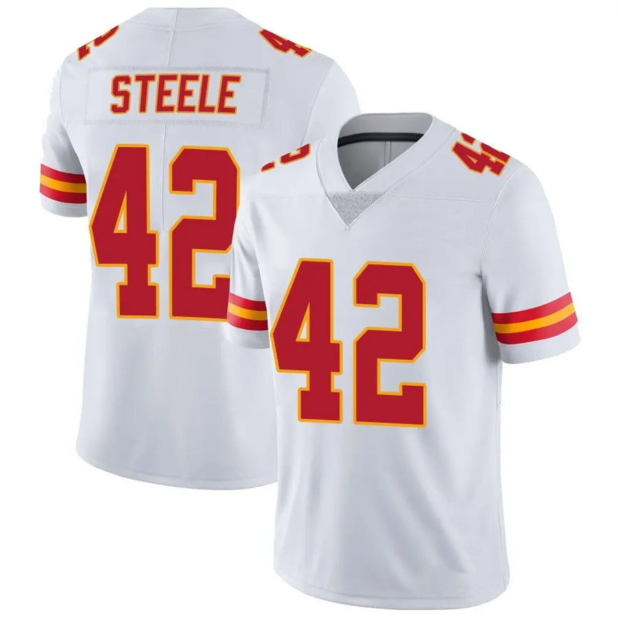 Custom #42 STEELE Pro Stitched Jersey - Premium Edition