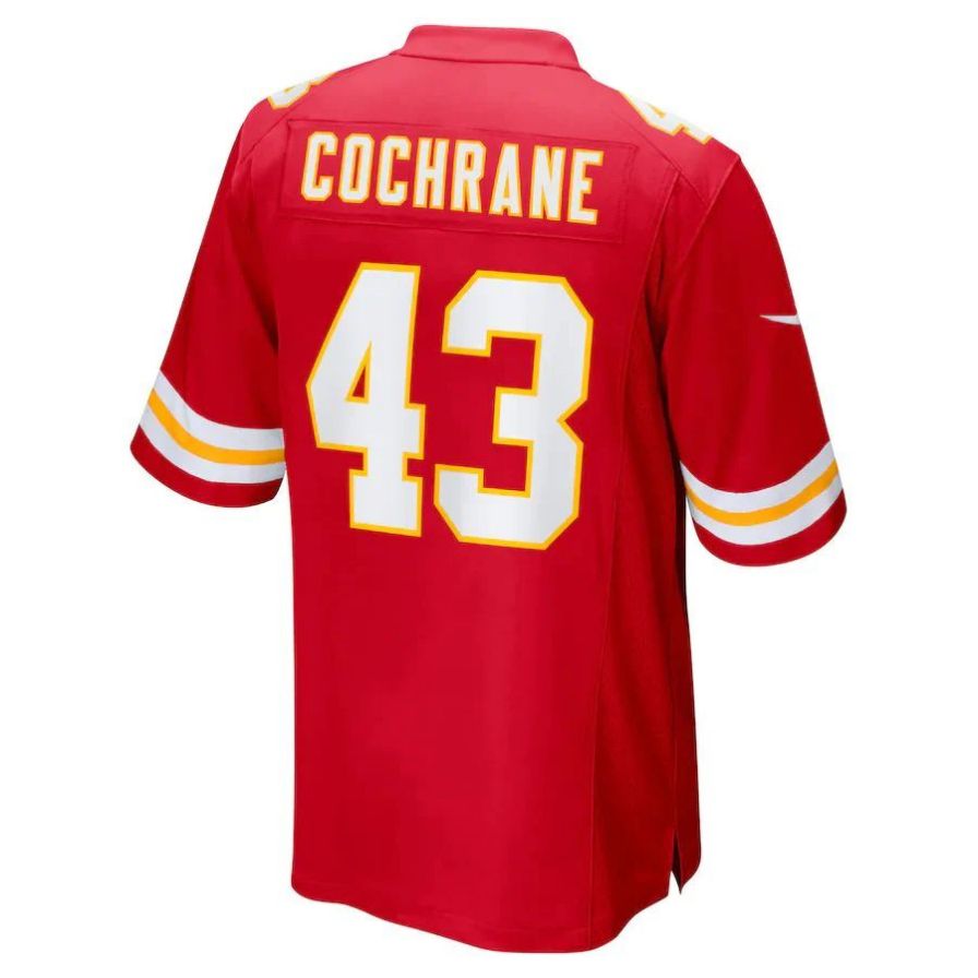 Custom #43 COCHRANE Pro Stitched Jersey - Premium Edition