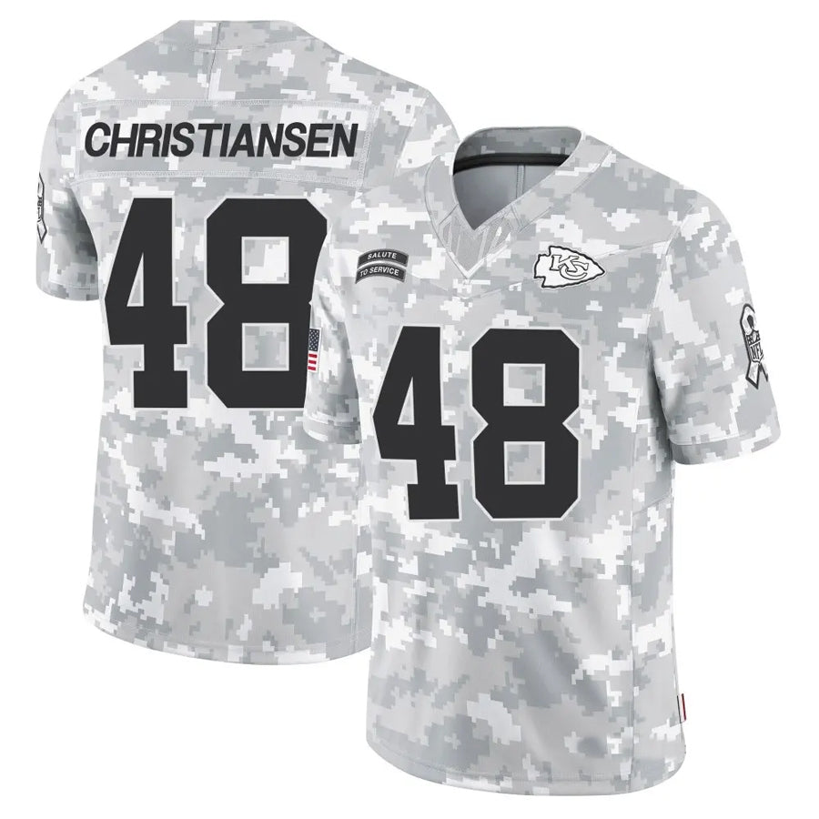 Custom #48 KC Football Shirt Top