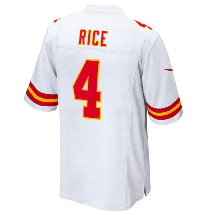 Custom #4 RICE Pro Stitched Jersey - Premium Edition