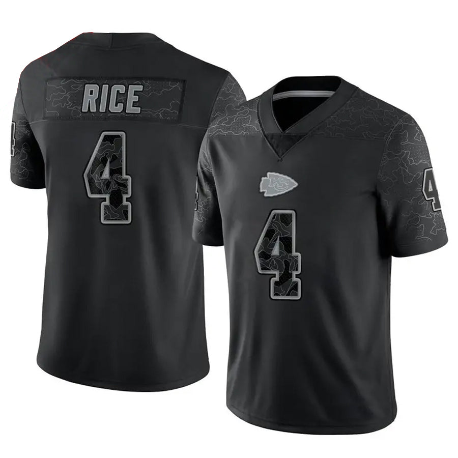 Custom #4 RICE Pro Stitched Jersey - Premium Edition
