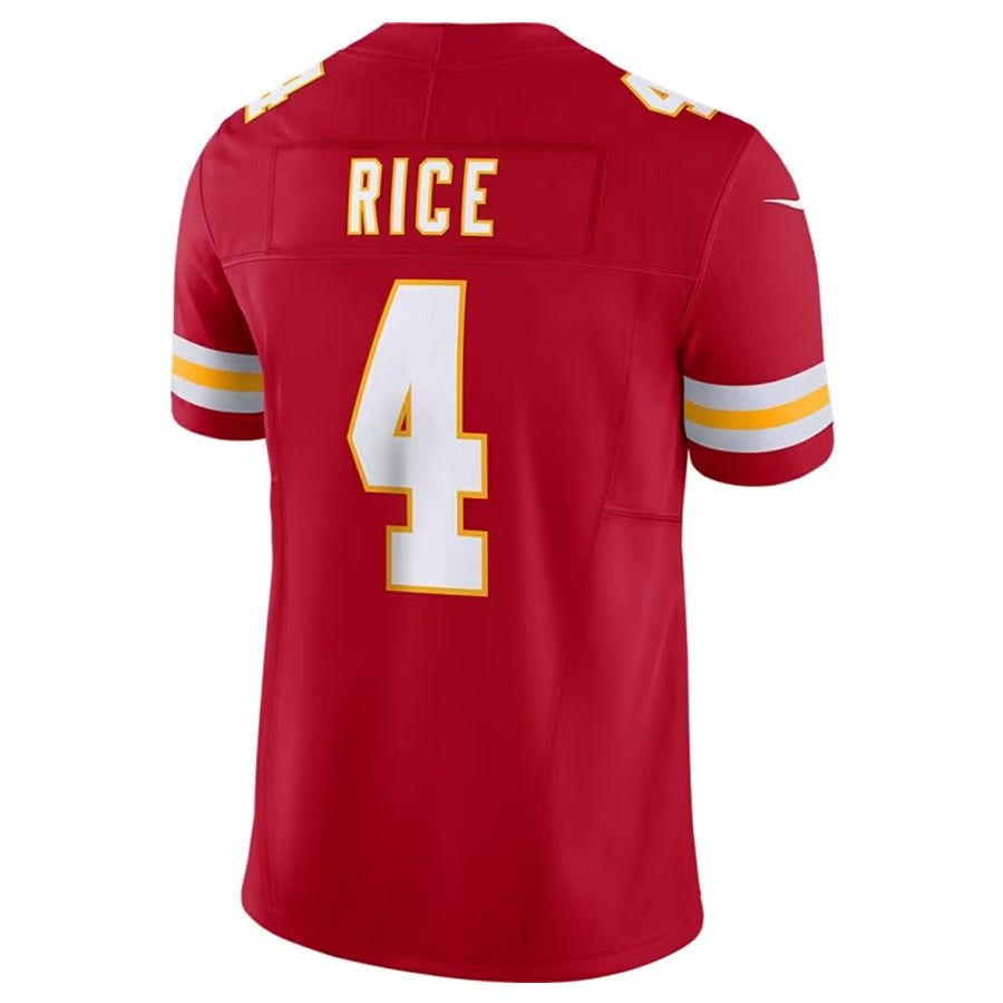 Custom #4 RICE Pro Stitched Jersey - Premium Edition